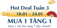 TRANG SỨC PNJ MUA MẶT TẶNG DÂY (18/01-24/01)