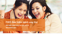 Mua bảo hiểm ung thư FWD chỉ từ 99k