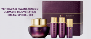 Bộ Kem Trẻ Hóa Da Yehwadam Hwansaenggo Ultimate Rejuvenating Cream Special Set (4Pcs)